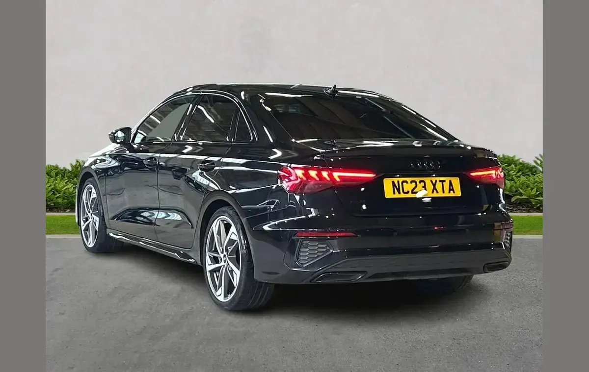 Used Audi A3 Black Edition 147 HP (108 kW) 2019 Grey Sedan
