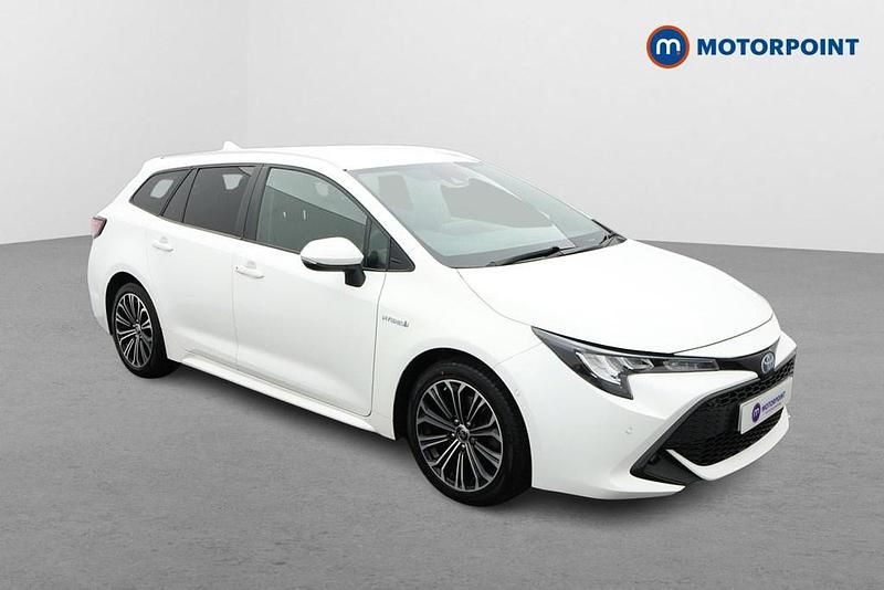 Used Toyota Corolla Design 2020 White Estate