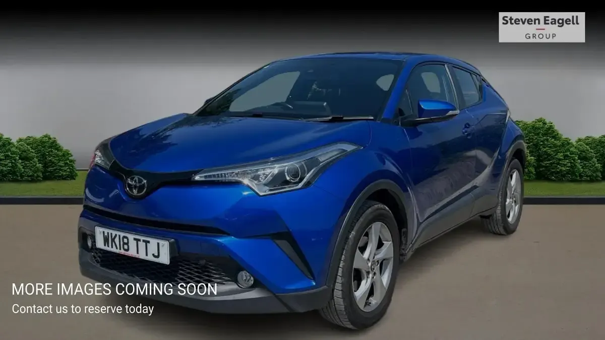 Used Toyota C-HR 116 HP (85 kW) 2018 Blue SUV