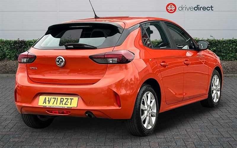 Used Vauxhall Corsa S 101 HP (74 kW) 2021 Orange Hatchback