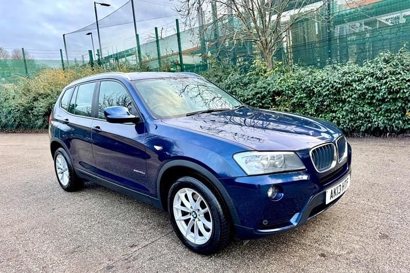 Blue Used 2013 BMW X3 Luxury Line SUV | £6,389 (Fair price) - Image 1/1