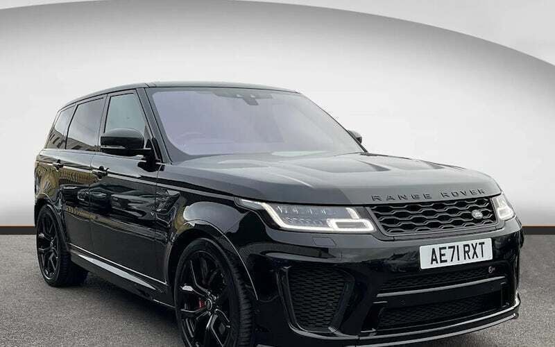 Black Used 2021 Land Rover Range Rover Sport SVR SUV | £53,190 (Fair price) - Image 1/4