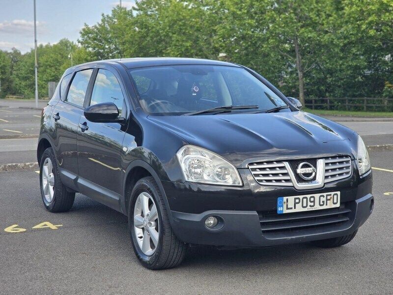 Black Used 2009 Nissan Qashqai Acenta SUV | £995 (Good price) - Image 1/4