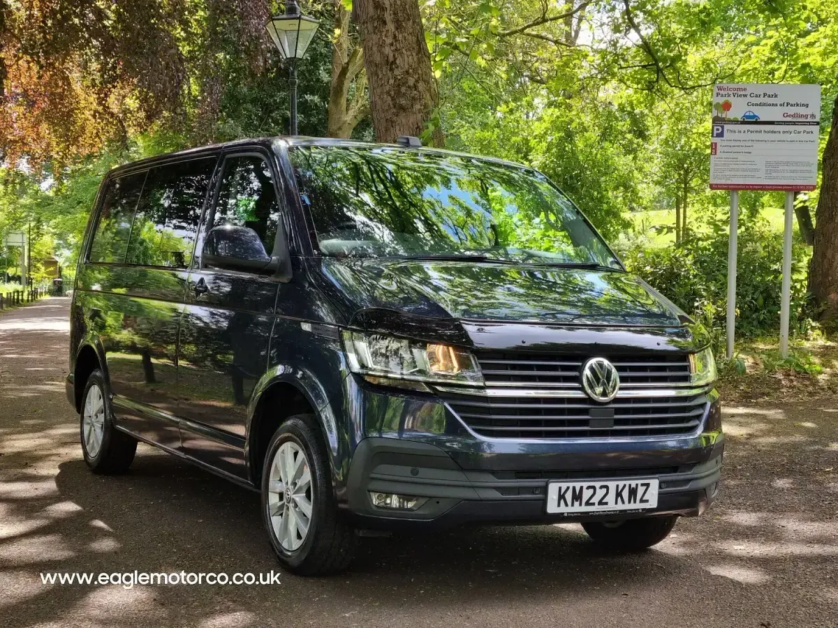 Used VW Transporter Highline 2022 Blue Van
