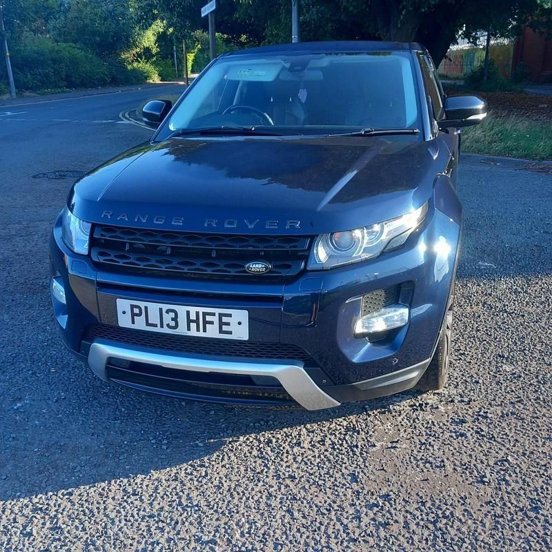 Used Land Rover Range Rover evoque Dynamic 190 HP (139 kW) 2013 Blue SUV
