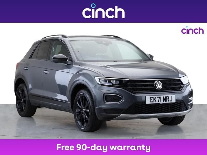 Grey Used 2021 VW T-Roc Black Edition SUV | £20,899 (A bit pricey) - Image 1/3