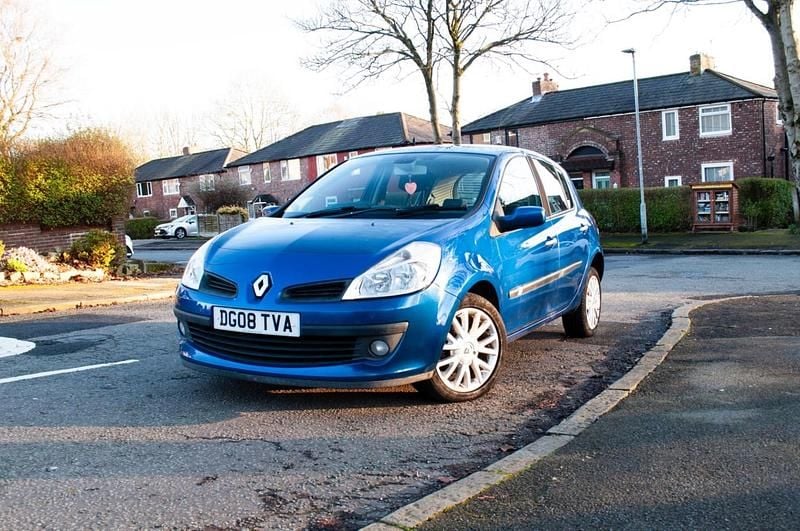 Used Renault Clio II Dynamique 2008 Blue Hatchback