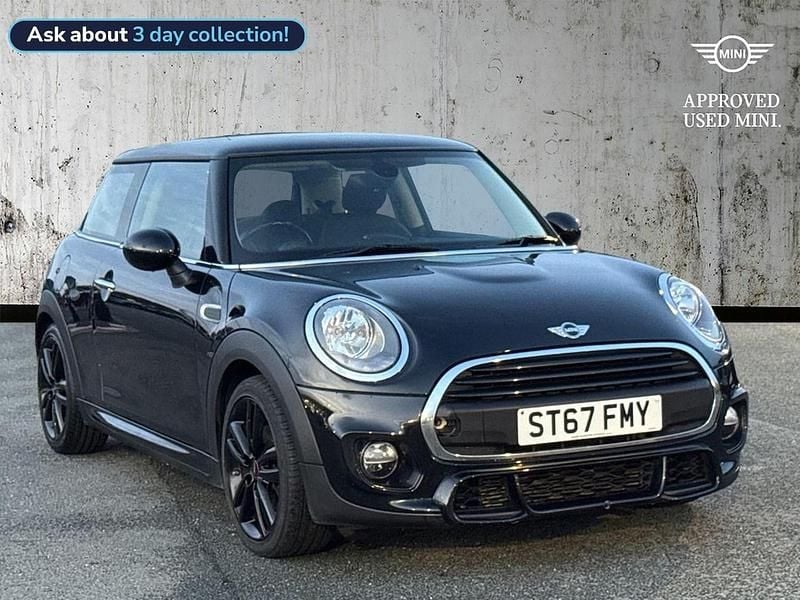 Black Used 2017 Mini ONE Hatch Hatchback | £8,821 (Fair price) - Image 1/4