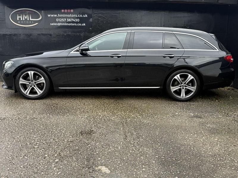 Begagnad Mercedes E220 SE 2017 Svart Kombi