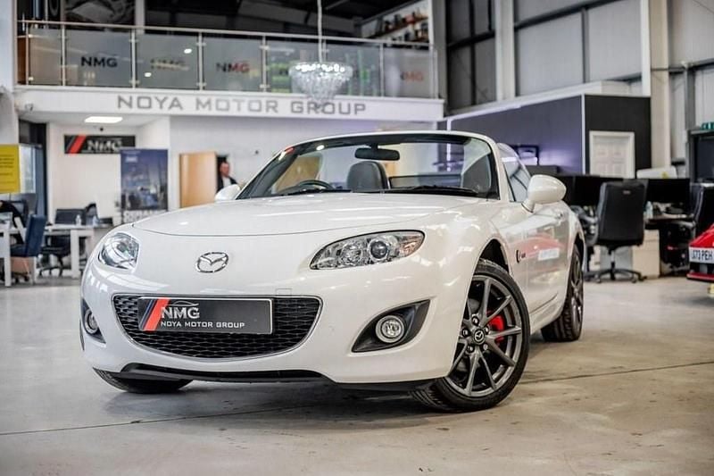 Begagnad Mazda MX5 Edition 126 HK (92 kW) 2012 Vit Cab