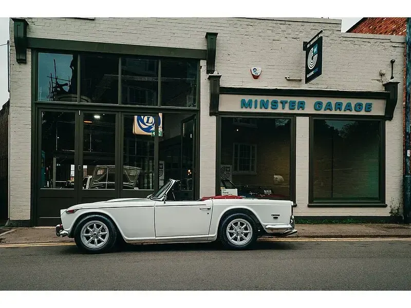 Used Triumph TR5 1969 White Cabriolet