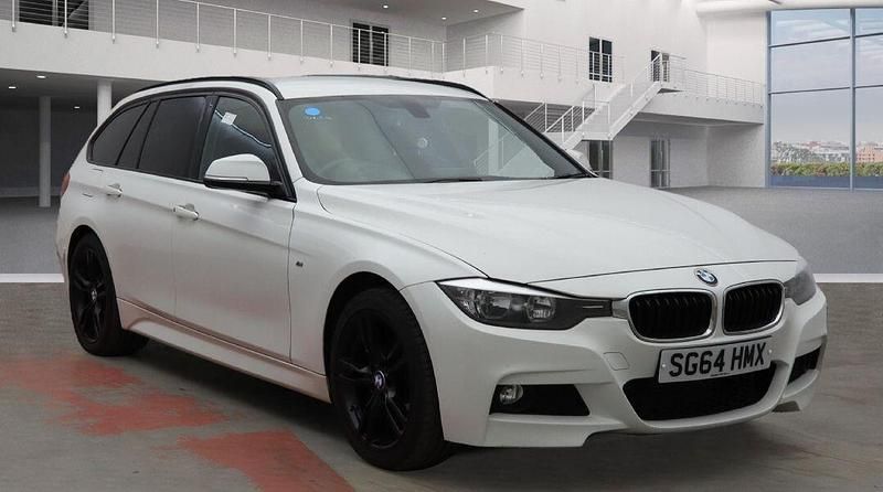 White Used 2014 BMW 320 M Sport Estate | £6,995 (Fair price) - Image 1/4