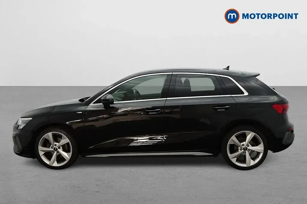 Used Audi A3 S-Line 2022 Black Sedan