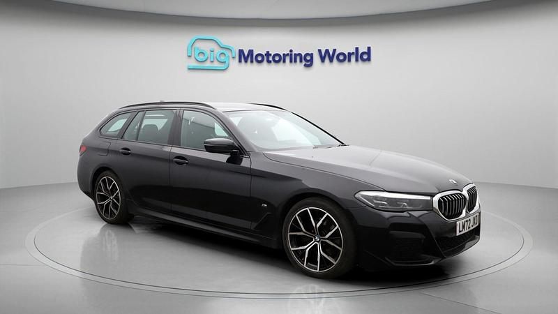Used BMW 520 M Sport 184 HP (135 kW) 2022 Black Estate