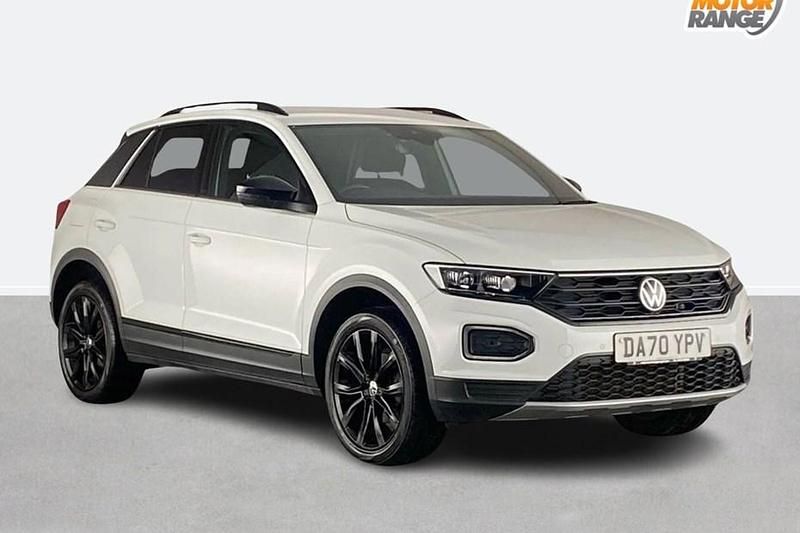 Used VW T-Roc Black Edition 150 HP (110 kW) 2020 White SUV