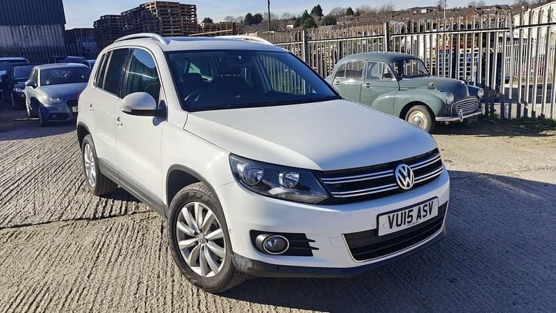 Used VW Tiguan Match 140 HP (102 kW) 2015 White SUV