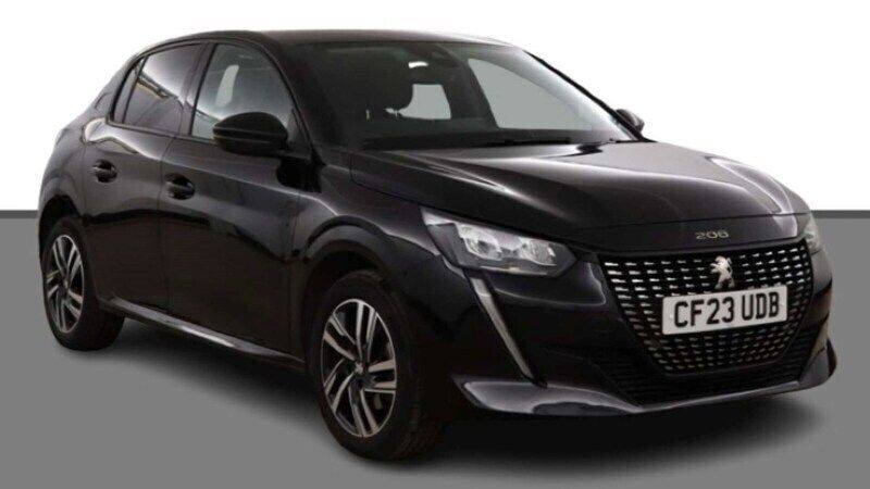 Black Used 2023 Peugeot 208 Allure+ Hatchback | £12,917 (Super price) - Image 1/2