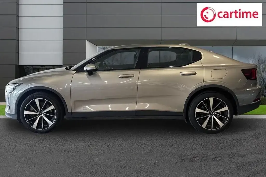 Begagnad Polestar 2 Standard Range Single Motor 164 kW (224 HK) 2021 Grå Halvkombi