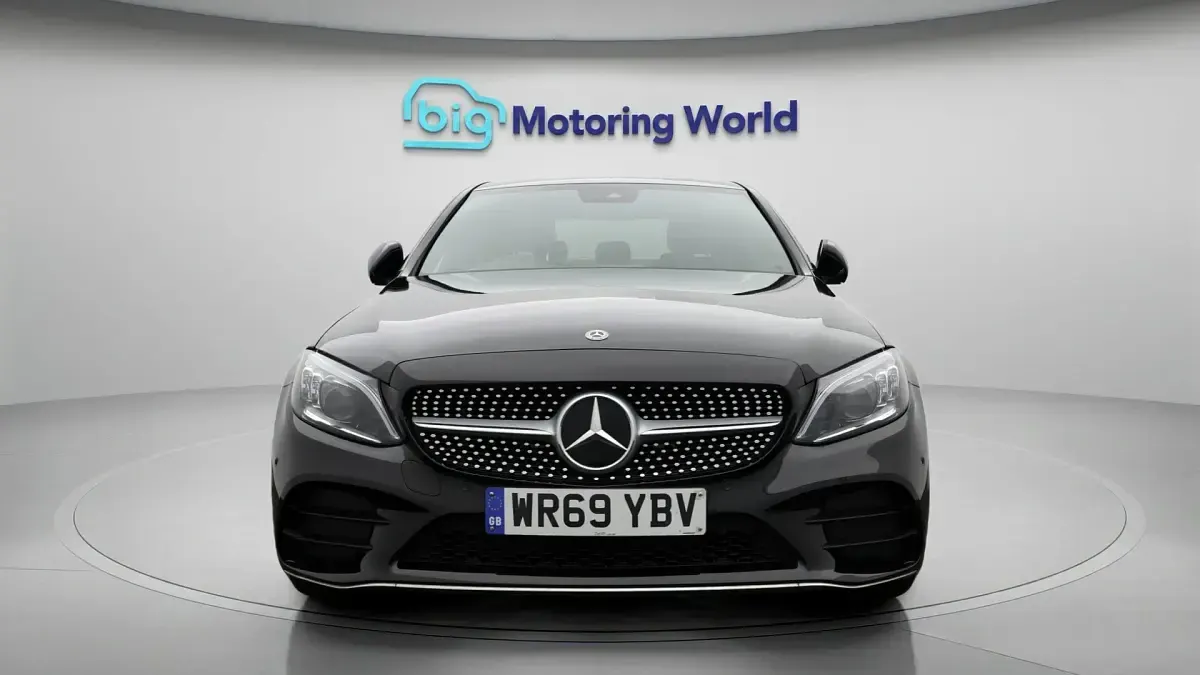 Used Mercedes C200 AMG line 160 HP (117 kW) 2020 Black Sedan