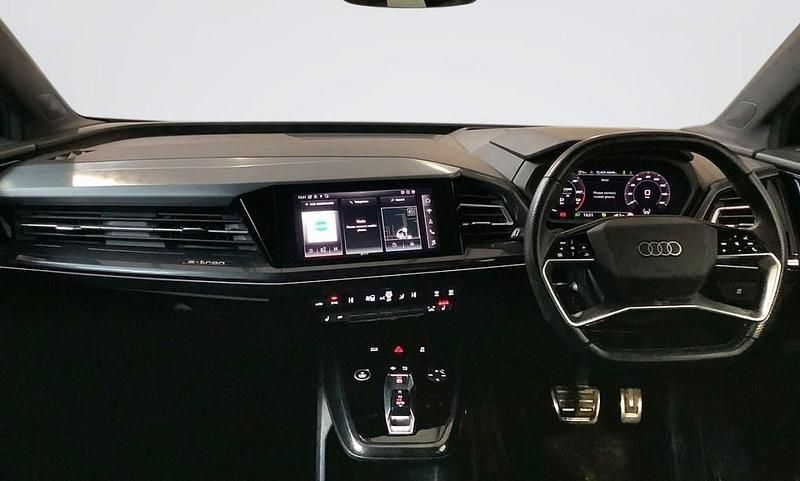 Used Audi Q4 e-tron S-Line 125 kW (170 HP) 2022 Black SUV
