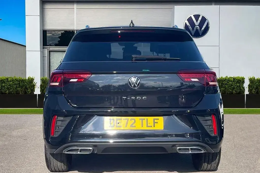 Used VW T-Roc R-line 150 HP (110 kW) 2022 Black SUV