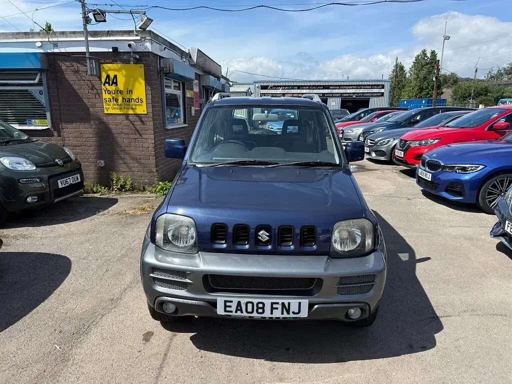 Used Suzuki Jimny 85 HP (62 kW) 2008 Blue SUV