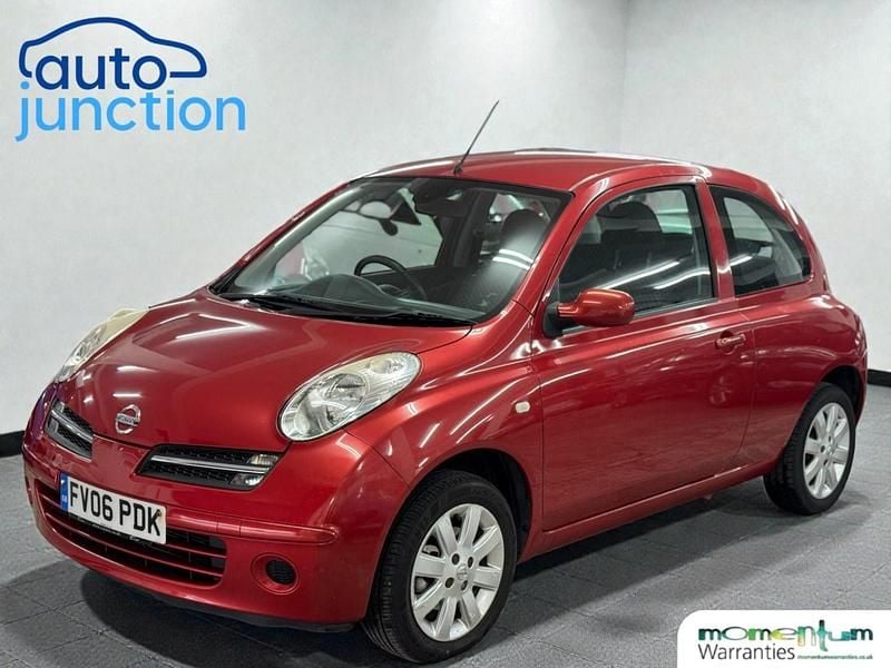Used Nissan Micra 2006 Red Hatchback