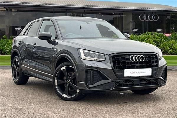 Grey Used 2022 Audi Q2 Black Edition SUV | £21,290 (A bit pricey) - Image 1/4