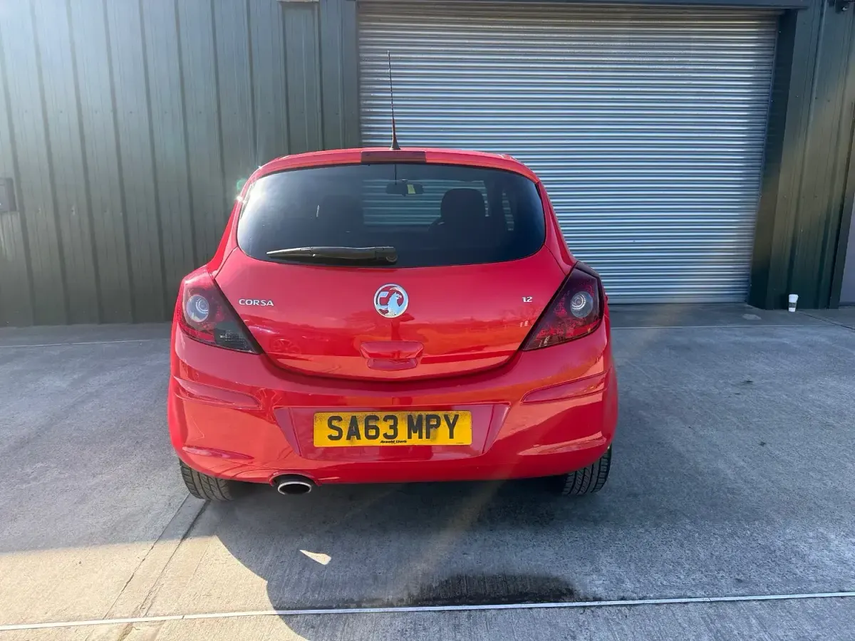 Used Vauxhall Corsa 2013 Red Hatchback