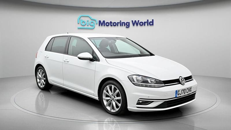 Used VW Golf VII GT 116 HP (85 kW) 2019 White Hatchback