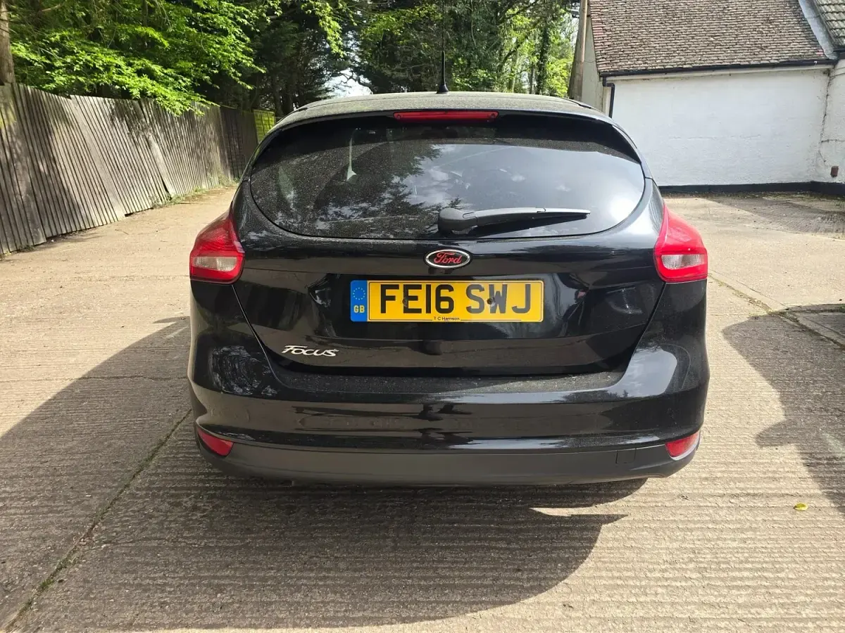 Used Ford Focus Zetec 120 HP (88 kW) 2016 Black Hatchback