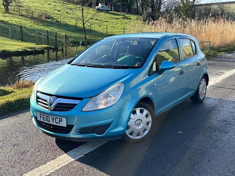 Used Vauxhall Corsa S 64 HP (47 kW) 2010 Blue Hatchback