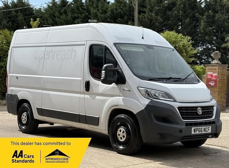 White Used 2017 Fiat Ducato S Van | £6,990 (Good price) - Image 1/2