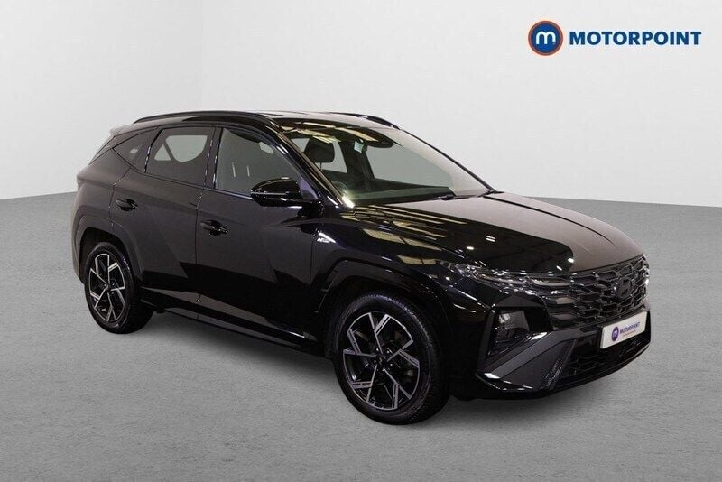 Black Used 2024 Hyundai Tucson N Line SUV | £23,199 (Fair price) - Image 1/4