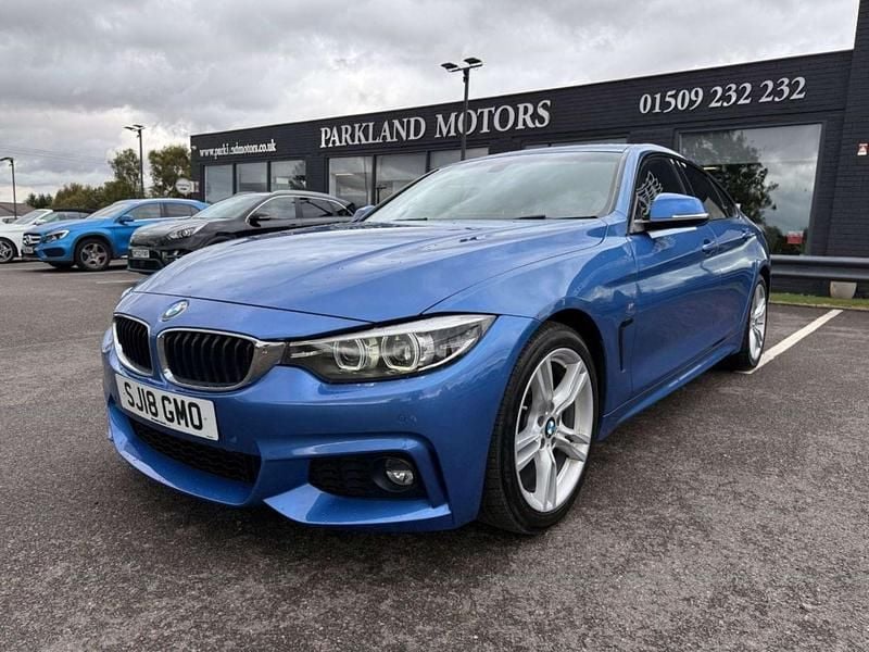 Used BMW 420 Gran Coupé M Sport 190 HP (139 kW) 2018 Blue Coupe