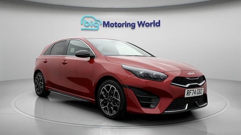 Red Used 2024 Kia Ceed GT-Line Hatchback | £17,500 (Fair price) - Image 1/4