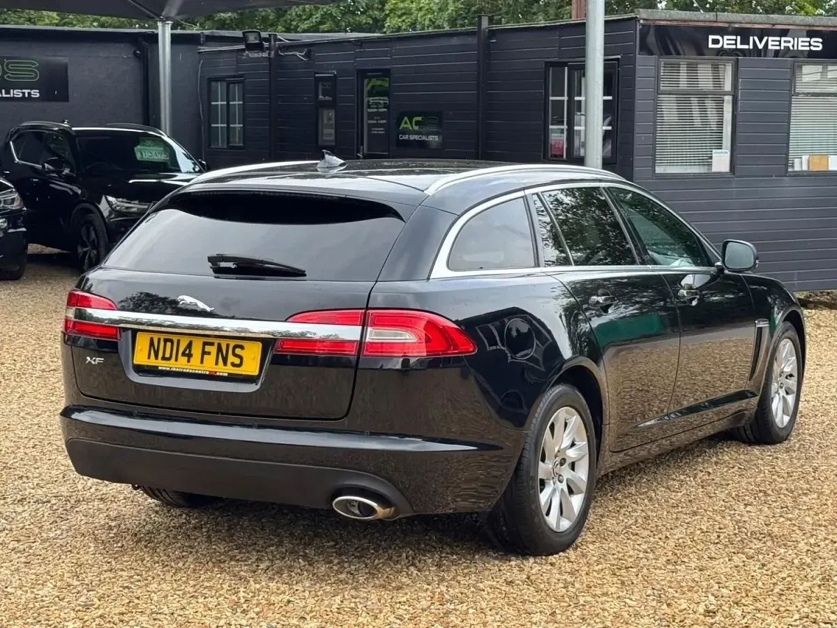 Used Jaguar XF Luxury 2014 Black Estate
