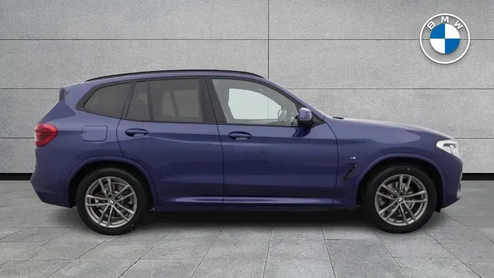 Used BMW X3 M Sport 190 HP (139 kW) 2020 Blue SUV