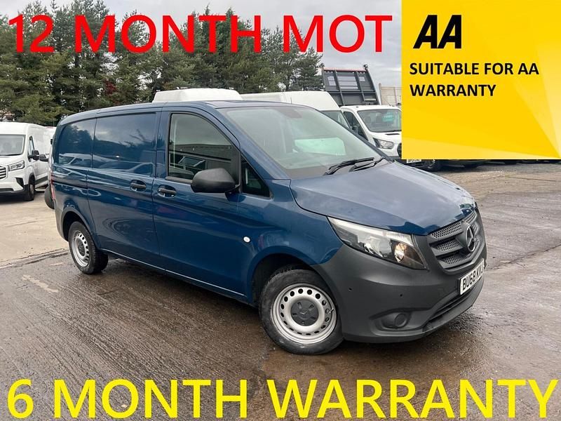 Blue Used 2018 Mercedes Vito Van | £6,995 (Super price) - Image 1/4