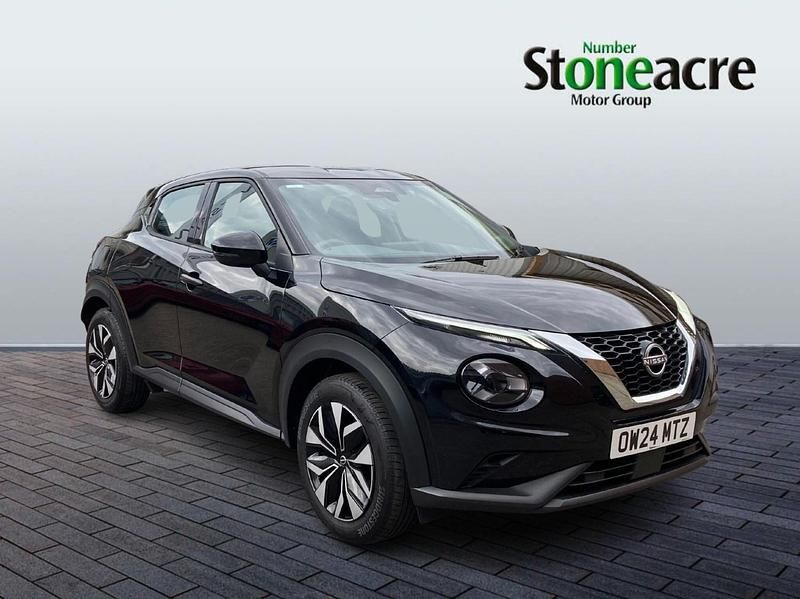 Black Used 2024 Nissan Juke Acenta Premium SUV | £15,770 (Fair price) - Image 1/4