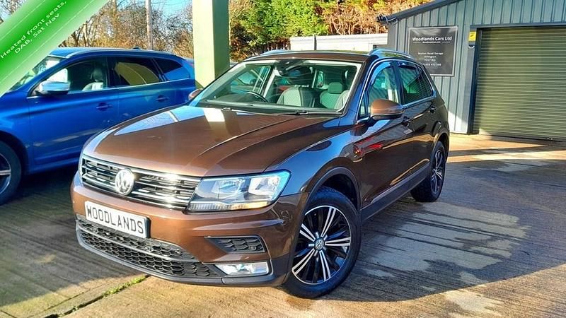Used VW Tiguan SE 150 HP (110 kW) 2016 Brown SUV