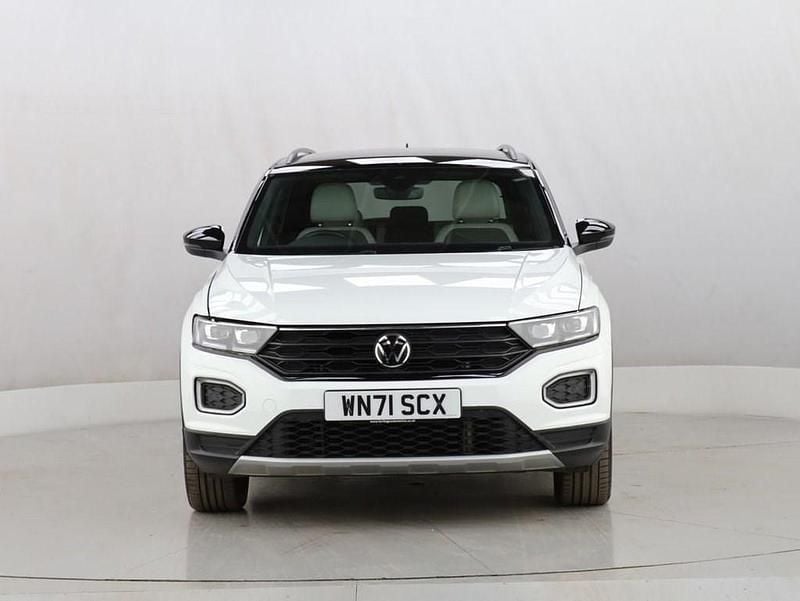 Used VW T-Roc Black Edition 150 HP (110 kW) 2021 White SUV