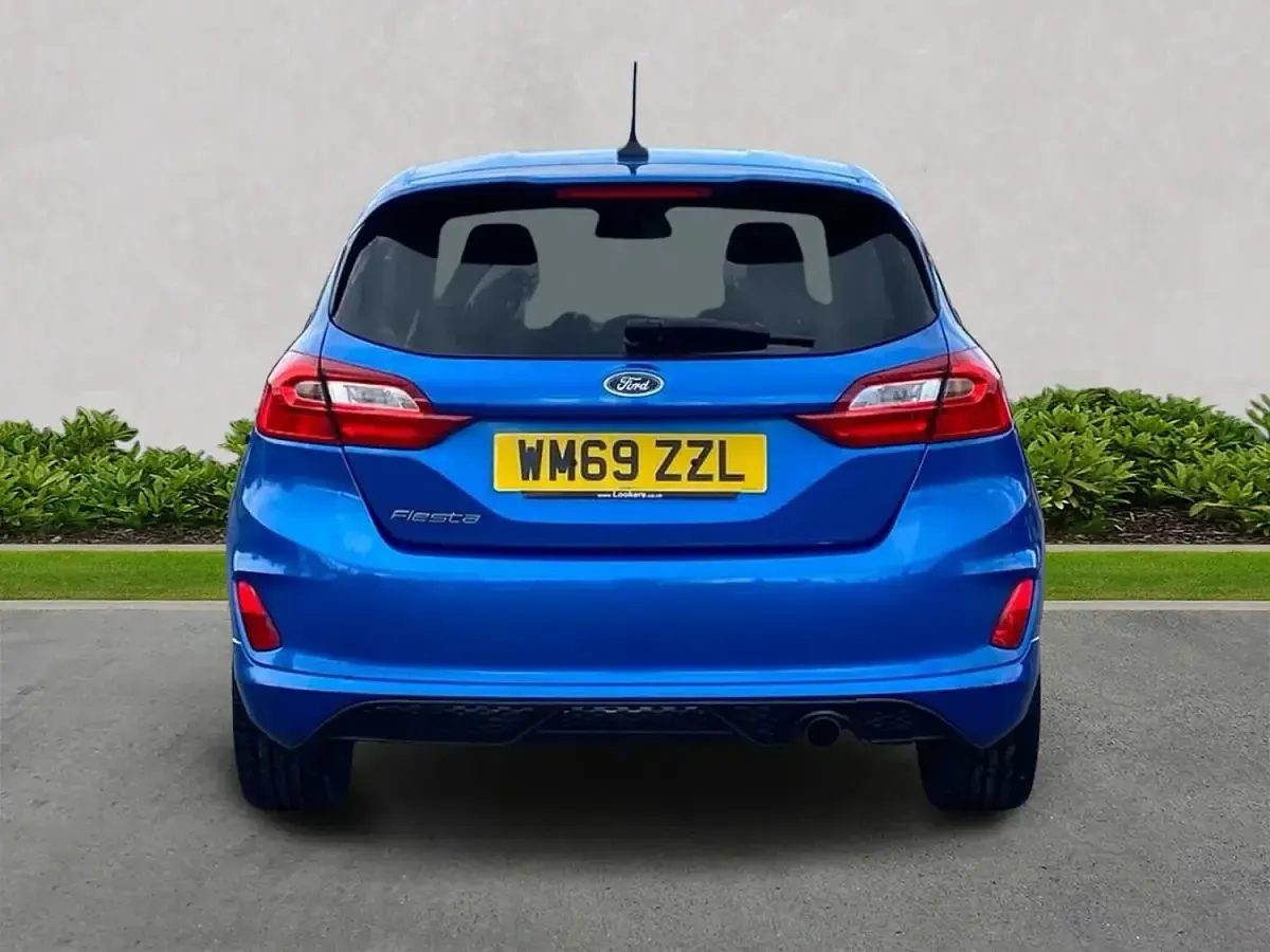 Used Ford Fiesta ST-Line 125 HP (91 kW) 2020 Blue Hatchback