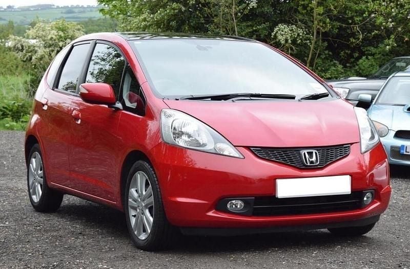 Red Used 2009 Honda Jazz EX Hatchback | £4,495 (Fair price) - Image 1/4