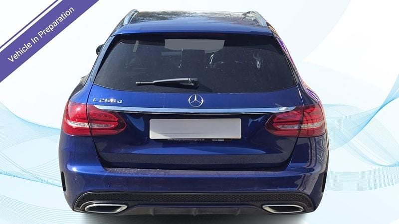 Used Mercedes C250 AMG Line Premium Plus 2016 Blue Estate