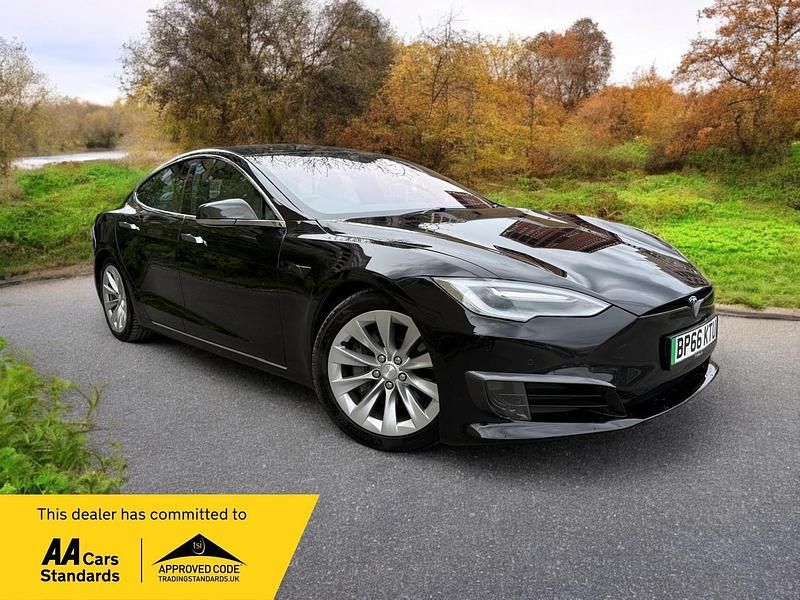 Black Used 2016 Tesla Model S Hatchback | £11,495 - Image 1/4