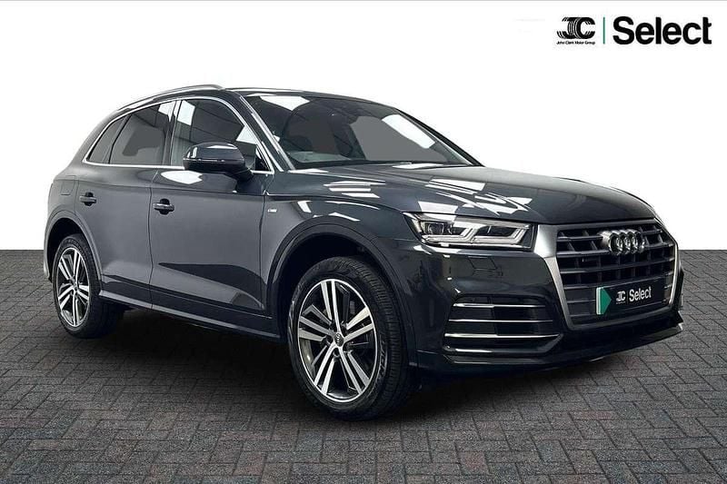 Grey Used 2017 Audi Q5 S-Line SUV | £19,100 (Fair price) - Image 1/4