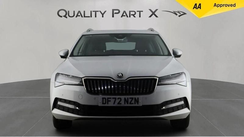 Used Skoda Superb SE Technology 150 HP (110 kW) 2023 White Estate