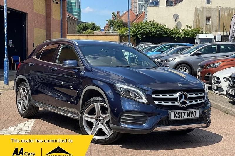 Blue Used 2017 Mercedes GLA220 AMG line SUV | £12,878 (Fair price) - Image 1/1