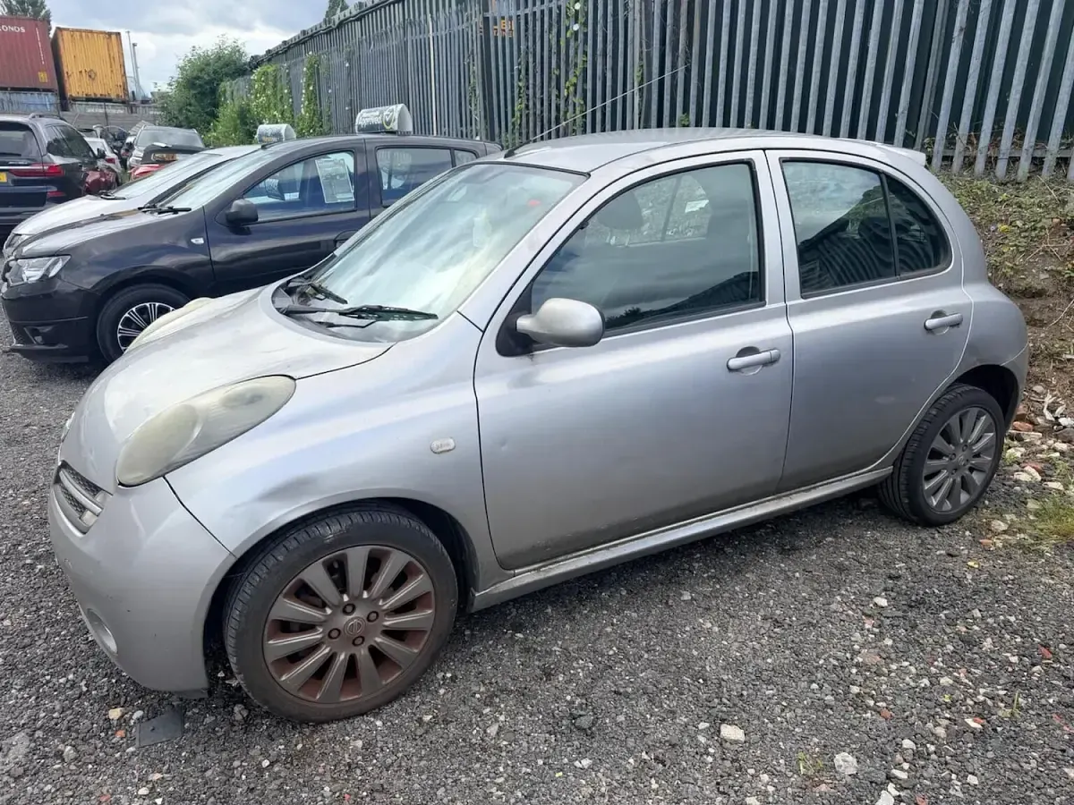 Used Nissan Micra 2005 Silver Hatchback